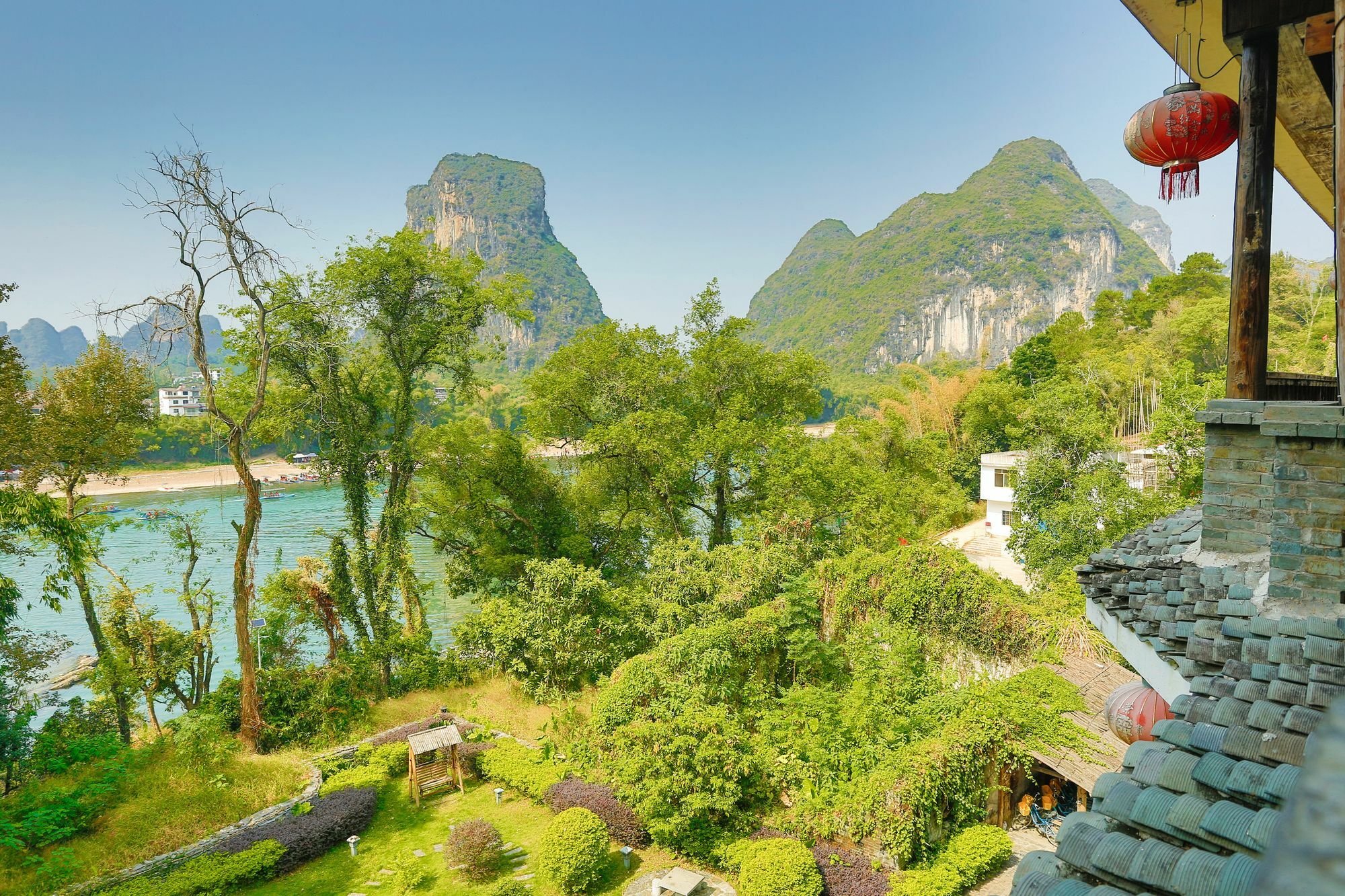 Yangshuo River Lodge Hotel Extérieur photo
