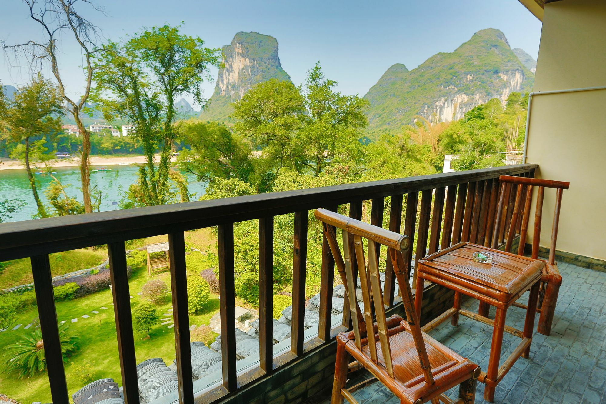 Yangshuo River Lodge Hotel Extérieur photo